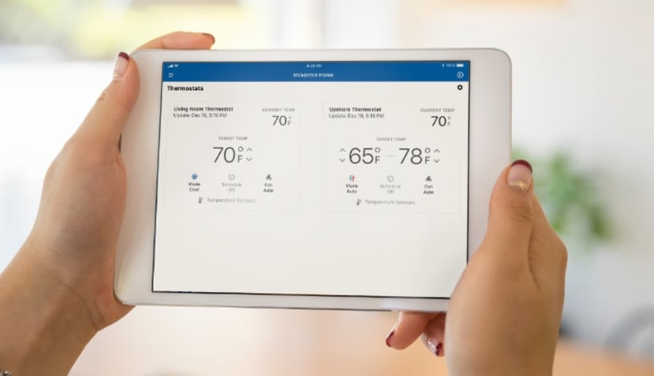 Thermostat control in Burlington